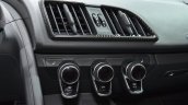 2016 Audi R8 V10 Plus ac controls at 2015 Geneva Motor Show