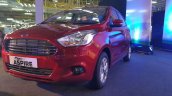Ford Figo Aspire front three quarter zoom from the Indian premiere