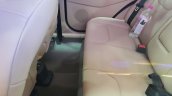 Ford Figo Aspire rear seat legroom from the Indian premiere