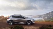 Infiniti QX30 Concept side in the open