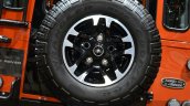 Land Rover Defender Adventure Edition  spare wheel at the 2015 Geneva Motor Show