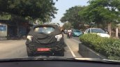 Mahindra S101 rear test mule spotted in Chennai, India