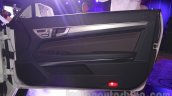 Mercedes E400 Cabriolet door trim from the launch in India