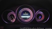 Mercedes E400 Cabriolet instrument binnacle from the launch in India
