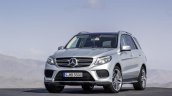 Mercedes GLE front three quarter official image