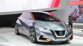 Nissan Sway Concept front three quarter at the 2015 Geneva Motor Show