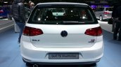 VW Golf TSI BlueMotion rear at the 2015 Geneva Motor Show