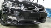 VW Vento facelift grille spied undisguised