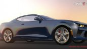 2016 Chevrolet Camaro profile rendering