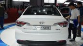 Hyundai Sonata Hybrid rear at Auto Shanghai 2015