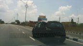 Mahindra S101 rear spied by IAB reader Mr. Mohamed