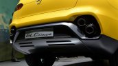 Mercedes Concept GLC Coupe exhaust tip in Shanghai