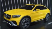 Mercedes GLC Coupe Concept front three quarters at Auto Shanghai 2015