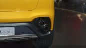 Mercedes GLC Coupe Concept tailpipe at Auto Shanghai 2015