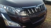 2015 Mahindra XUV500 bumper grille and headlight (New Age XUV500) spyshot