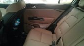 2016 Kia Sportage rear setting interior spied testing