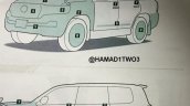 2016 Toyota Land Cruiser facelift sketch leaked