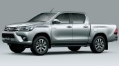 2016 toyota hilux double cab front three quarter press image