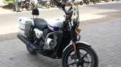 Customized Harley-Davidson Street 750 for Gujarat Police front quarter