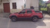 Dacia Duster pick up side spotted in the wild