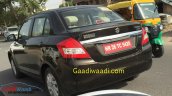 Maruti Dzire diesel ZDi AMT rear spied