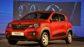 Renault Kwid front three quarters view from India