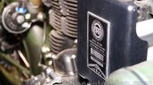 Royal Enfield Classic 500 Limited Edition Battle green despatch plaque unveiled at new flagship store
