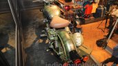 Royal Enfield Classic 500 Limited Edition Battle green despatch top rear view (1) unveiled at new flagship store