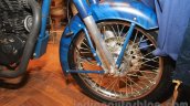 Royal Enfield Classic 500 Limited Edition Squadron Blue despatch front wheel unveiled at new flagship store