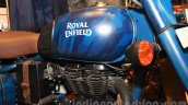 Royal Enfield Classic 500 Limited Edition Squadron Blue despatch fuel tank unveiled at new flagship store