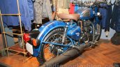 Royal Enfield Classic 500 Limited Edition Squadron Blue despatch unveiled rear quarter at new flagship store