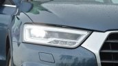 2015 Audi Q3 facelift LED headlights India Review