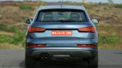 2015 Audi Q3 facelift rear angle India Review