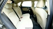 2015 Audi Q3 facelift rear seat India Review