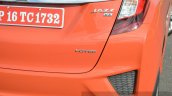 2015 Honda Jazz Diesel VX MT badge Review