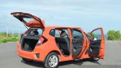 2015 Honda Jazz Diesel VX MT doors open rear Review