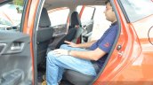 2015 Honda Jazz Diesel VX MT rear seat space Review