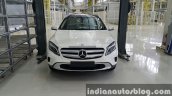 2015 Mercedes GLA front enters local CKD assembly