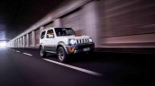 2015 Suzuki Jimny Street front three quarter launched in Italy