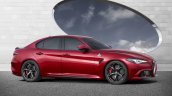 2016 Alfa Romeo Giulia side unveiled press shot