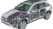 2016 Mercedes GLC internals unveiled press images