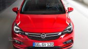 2016 Opel Astra front fascia leaked