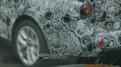 2017 BMW 1 Series sedan rear wheel snapped testing