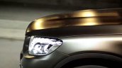 Mercedes GLC headlights teased