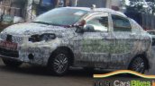 Tata Kite compact sedan front quarter spied
