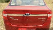 2015 Ford Figo Aspire Titanium 1.5 Diesel rear end first drive review