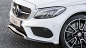 2015 Mercedes C Class front splitter get optional AMG accessories
