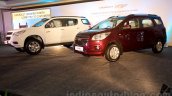 2016 Chevrolet Trailblazer and Chevrolet Spin front three quarter unveiled in Delhi