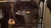 2016 Chevrolet Trailblazer steering wheel unveiled in Delhi