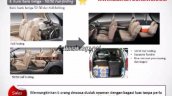 2016 Daihatsu Xenia (rebadged Toyota Avanza) cabin official images leaked